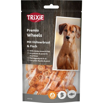 Trixie Dog Trixie Wheel Shaped Dog Treats with Chicken and Fish 75 gr