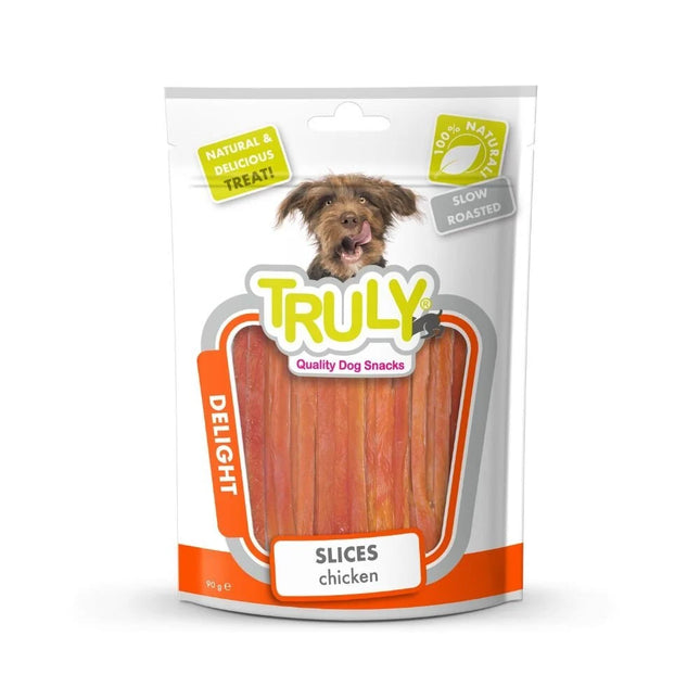 Truly Sliced Chicken Dog Treats 90 gr