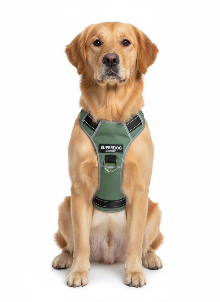 Zoofari dog harness L approx 70 - 86 cm  green
