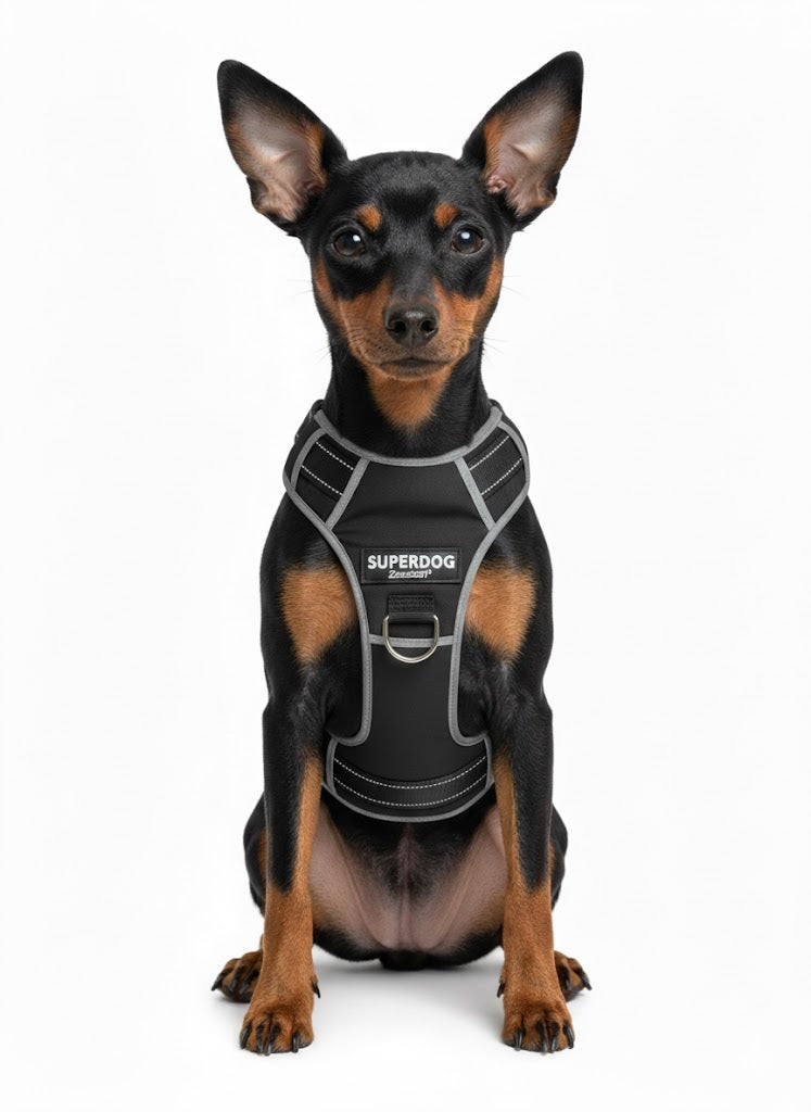 Zoofari dog harness S approx 38- 50 cm  black
