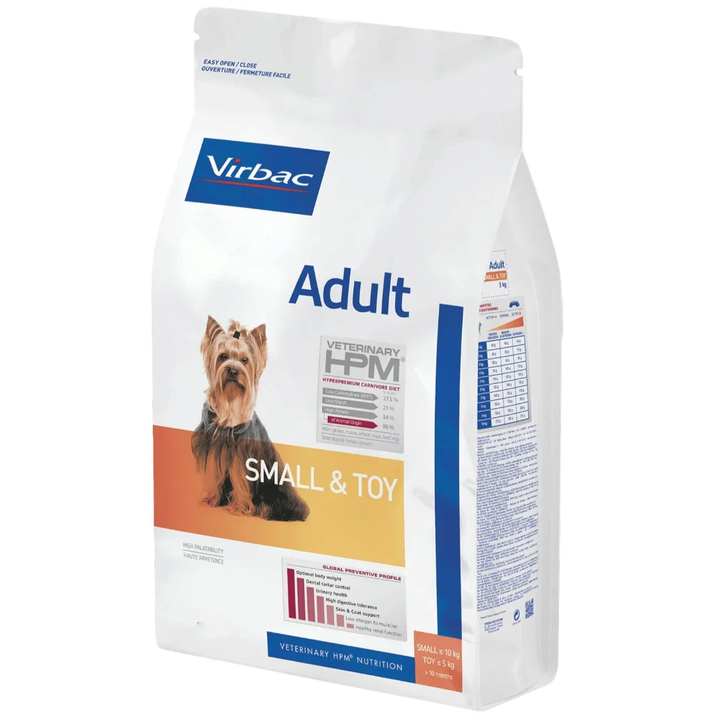 Virbac dry food for Small Adult Dog 1.5 Kg