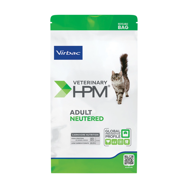 virbac Cat Virbac VETERINARY HPM®  Adult Neutered Dry Cat Food for Neutered Cats 1.5 kg