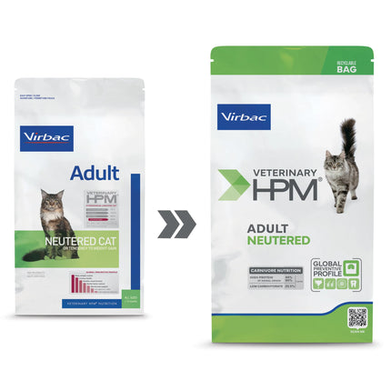 virbac Cat Virbac VETERINARY HPM®  Adult Neutered Dry Cat Food for Neutered Cats 1.5 kg