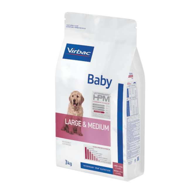 virbac Dog virbac dry food for dog baby large and medium 3 kg