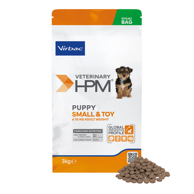 virbac Dog Virbac Dry Food For Puppy Small And Toy 3 Kg