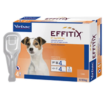 Virbac Dog Virbac Effitix Spot On Flea Solution for Small Dogs 4 to 10 kg 1 pcs
