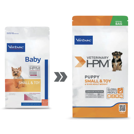 virbac Dog Virbac Puppy Small And Toy Dry Dog Food for Small & Toy Breeds 1.5 Kg