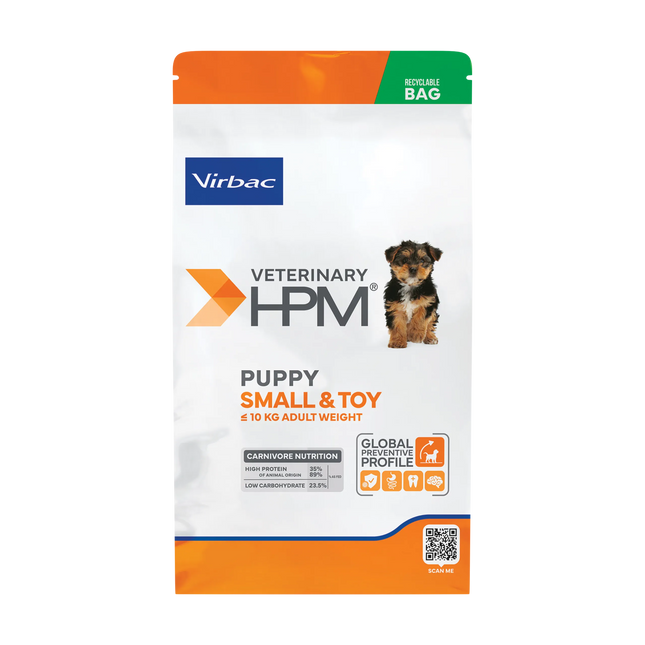 virbac Dog Virbac Puppy Small And Toy Dry Dog Food for Small & Toy Breeds 1.5 Kg