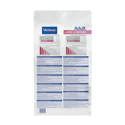 virbac Dog Virbac Veterinary HPM Dry Food with Rice & Potato Extract for Medium to Large Breed Adult Dogs 16 kg