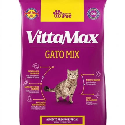 Vita Max Cat Vitta Max Gato Mix Cat Dry Food 1Kg
