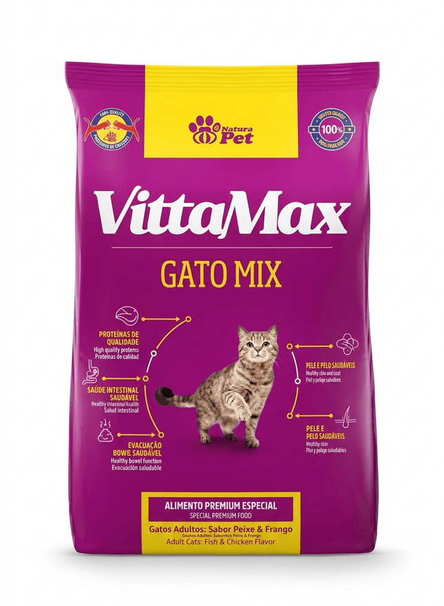 Vita Max Cat Vitta Max Gato Mix Cat Dry Food 1Kg