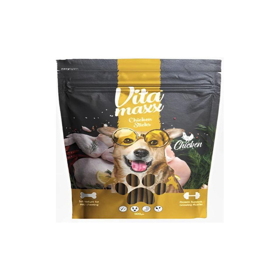 Vita Maxx Treats In Sticks With Chicken 500gm