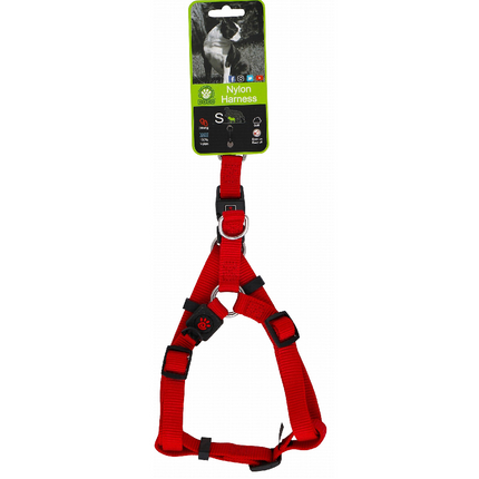 Doco Small Red  Nylon Dog Harness 45to 63cm in 1.5