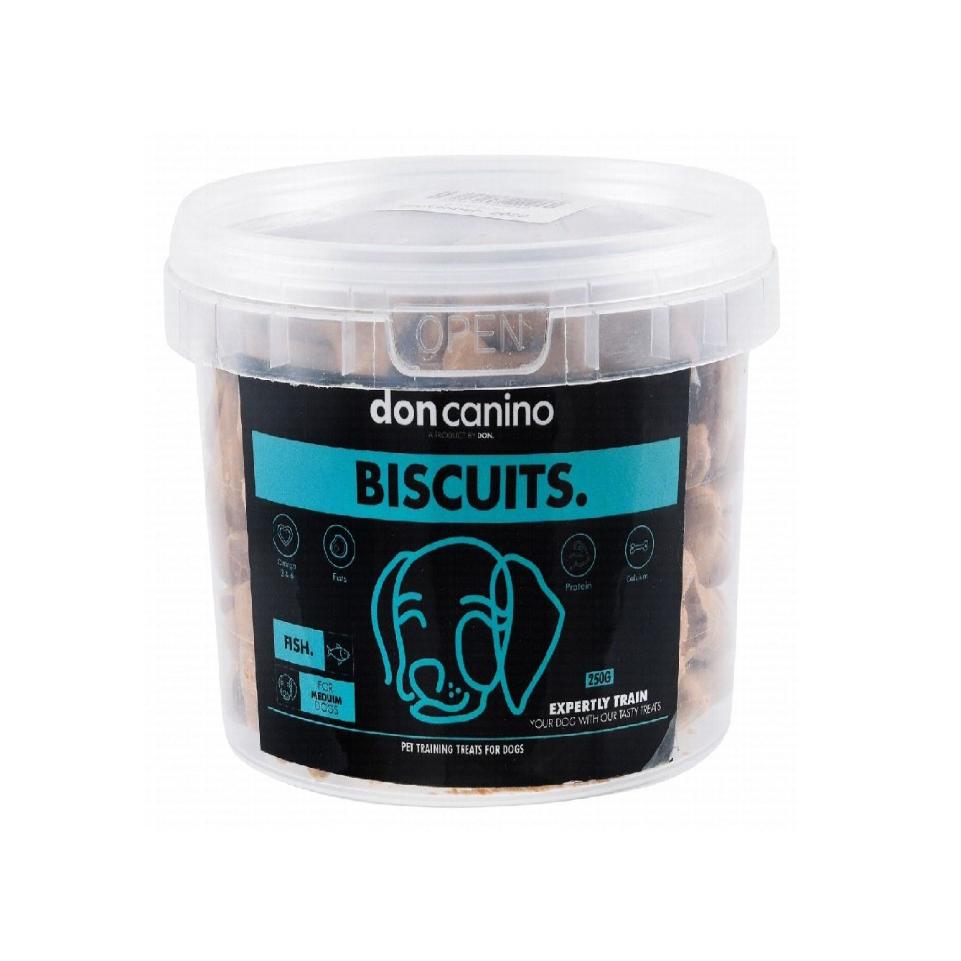 Don Canino Biscuits treats fish for Medium 250gm