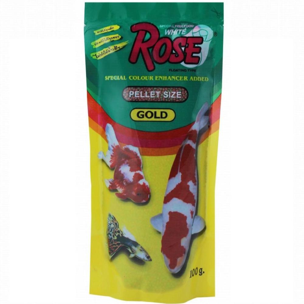 Rose Special White Food For Golden Fishes 100gm