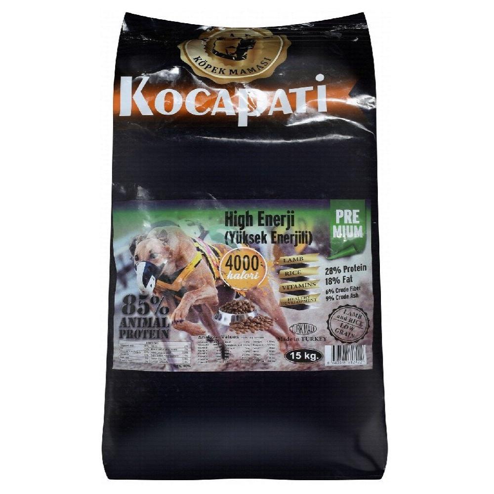 Kocapati Dry Dog Food with Lamb for High energy adult Dog 15 kg