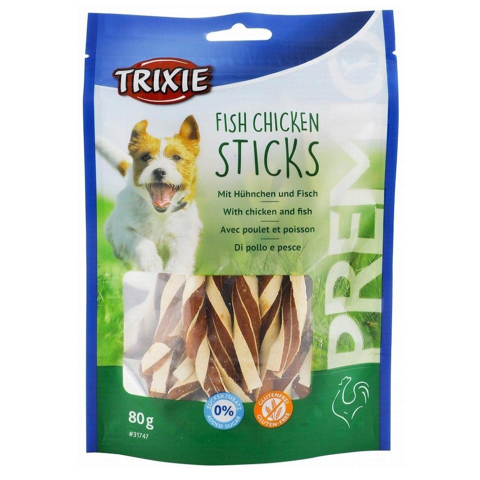 Trixie Fish Chicken Stick Dog Treats 80 gr