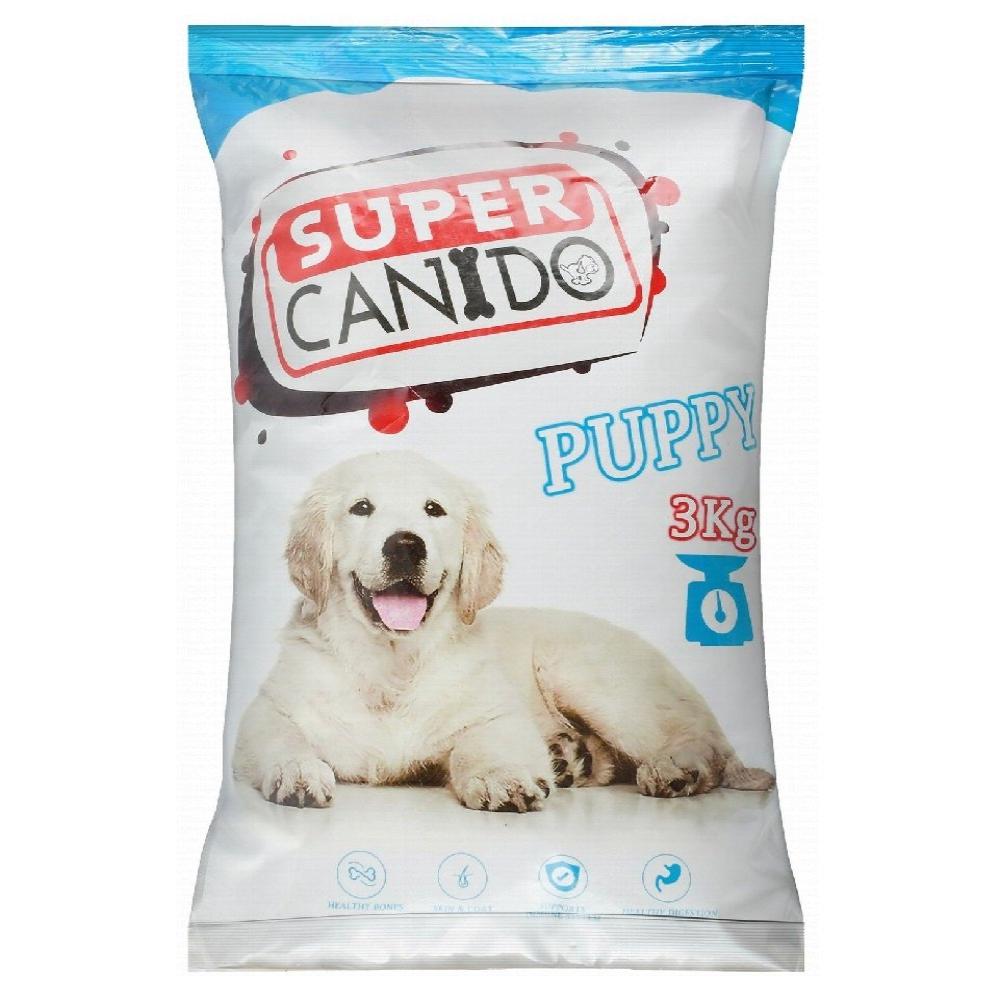 Super Canido Dry Food for dog Puppies 3 kg