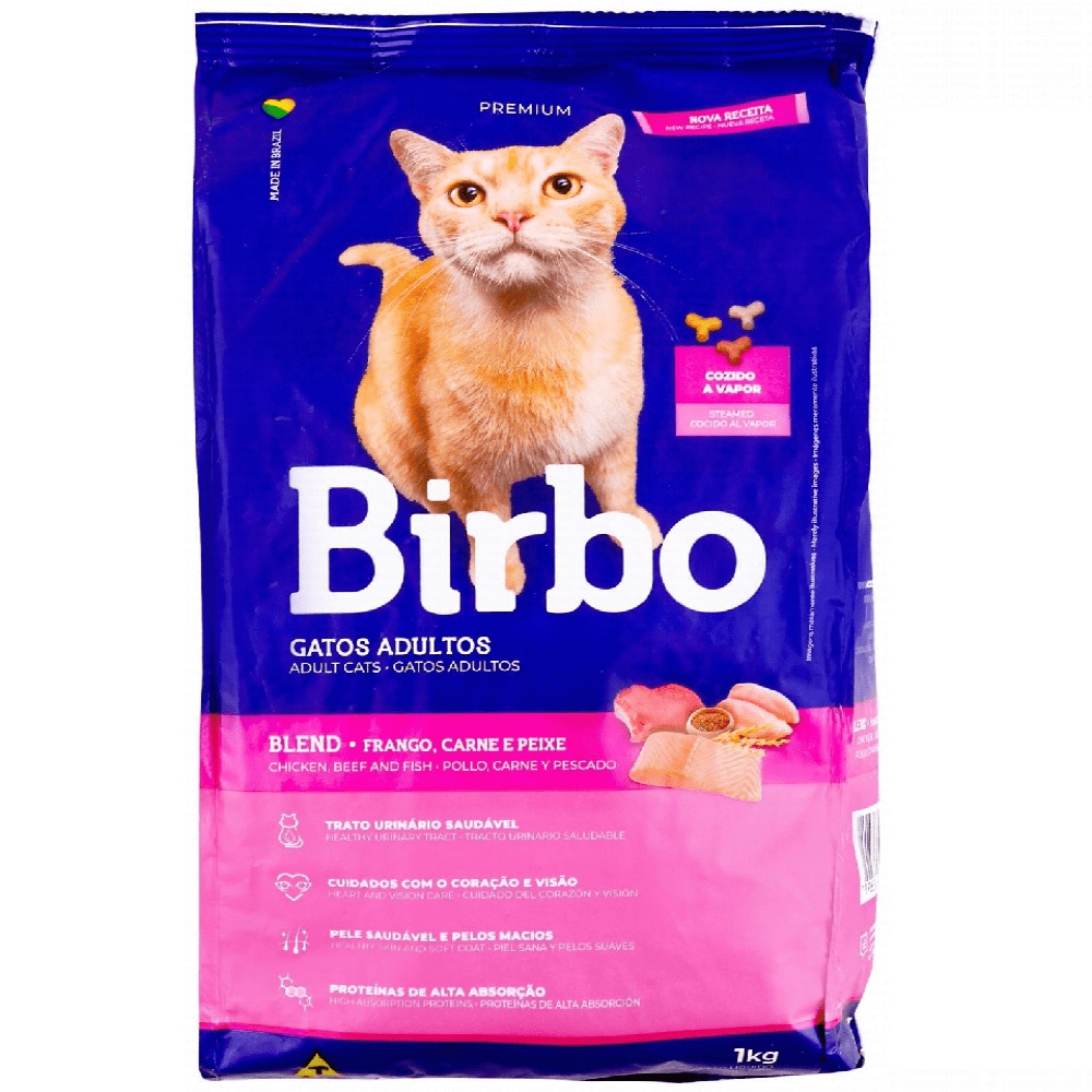 Birbo Nutrire Adult Cat Food Blend Mix 1 kg