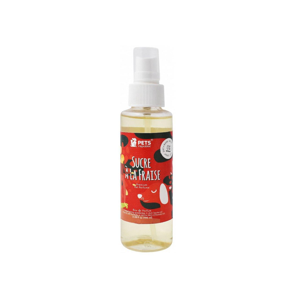 Pets Republic Sucre A La Fraise Antibacterial Pet Perfume