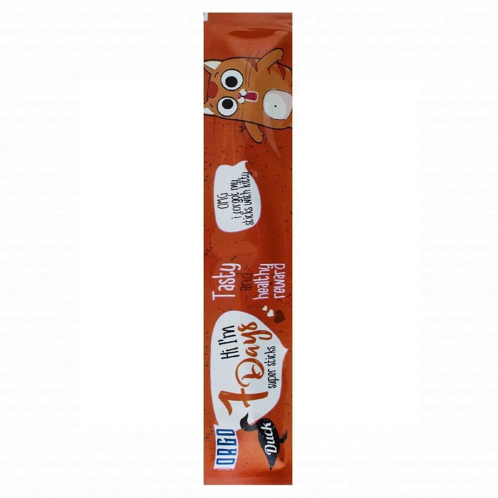 Orgo 7 Days Super Sticks Cat Treat with Duck