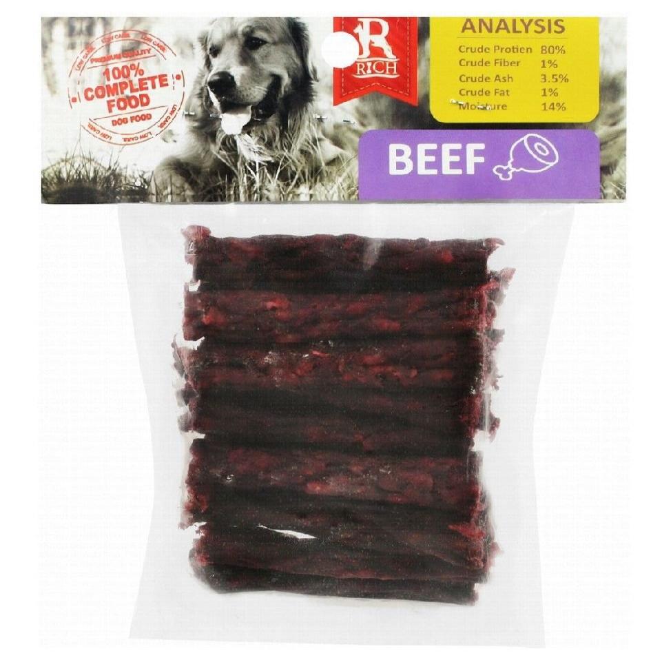 Rich Dog Treats With Beef 10 per pack