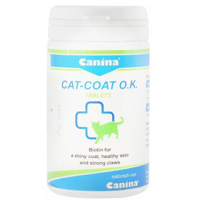 Canina Cat Coat O.K Supplement with Biotin 50 gr