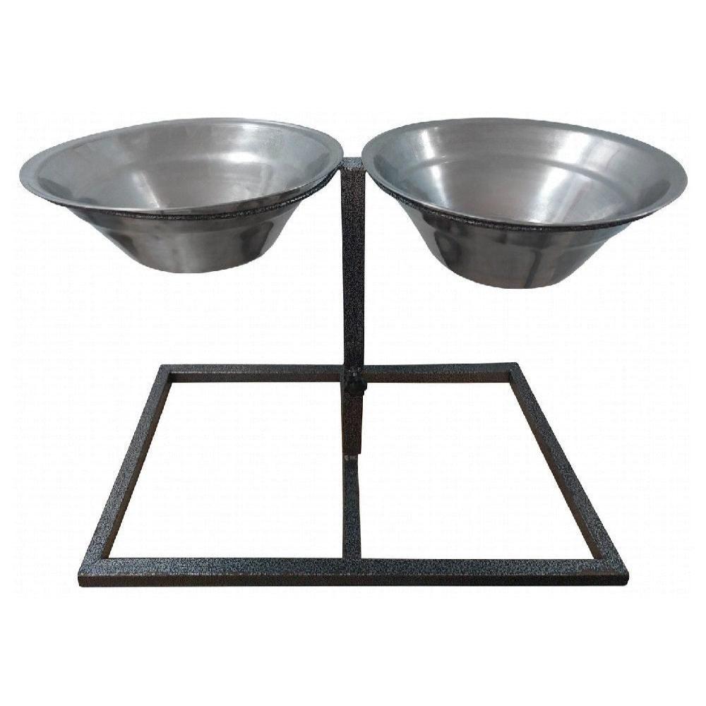 Stand With 2 Stainless Steel Plates Large