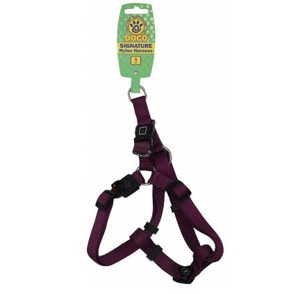 Doco Small Purple Nylon Dog Harness 45 to 63 in 1.5cm (