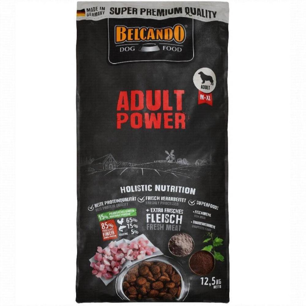 Belcando Dog Adult Power Dry Food ( M-XL )12.5Kg