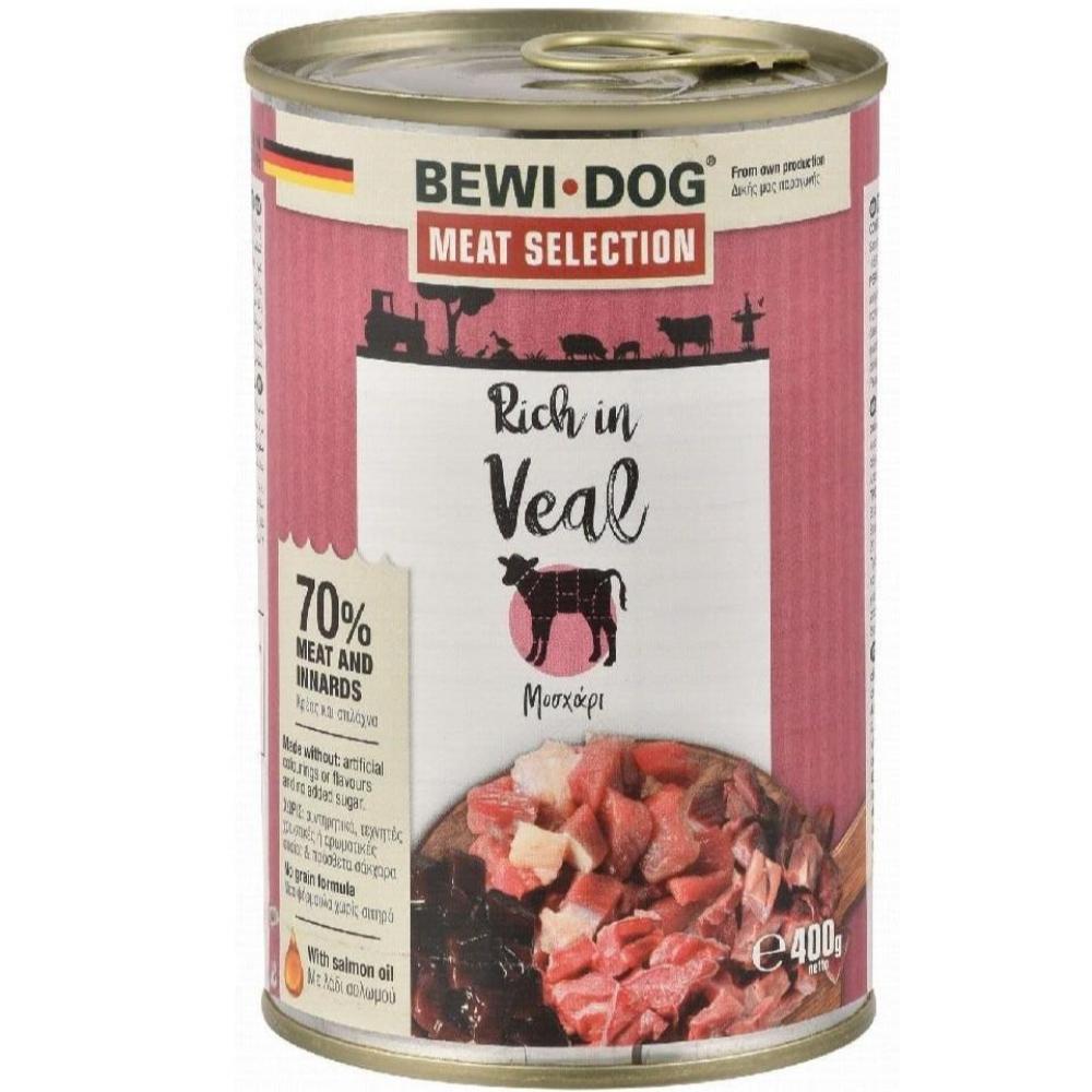 Bewi Dog Moist Food With Meat Rich In Beef 400 gr