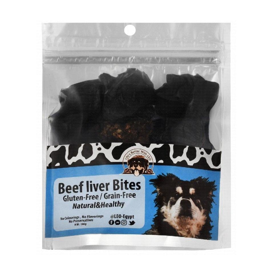 Leo Treats Beef Liver Bites 100gr