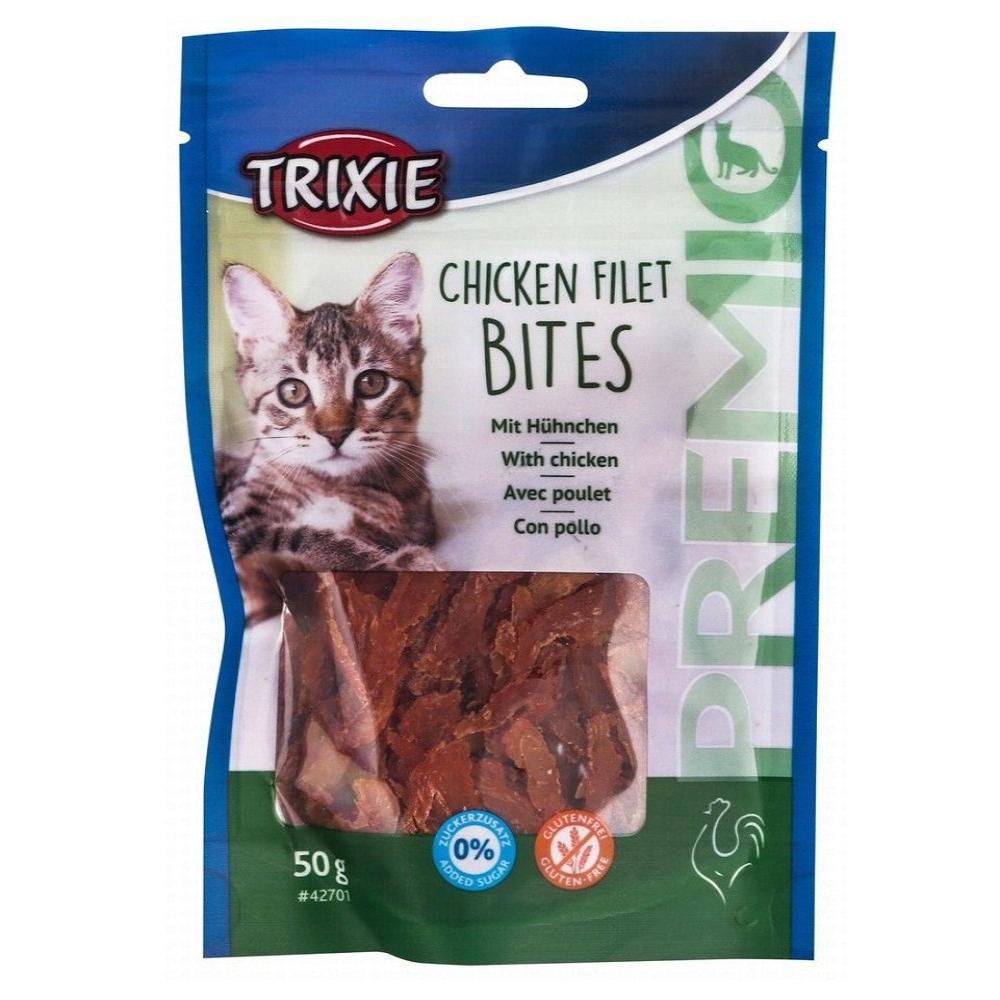 Trixie Premio Chicken Fillet Bites Cat Treats 50 gr