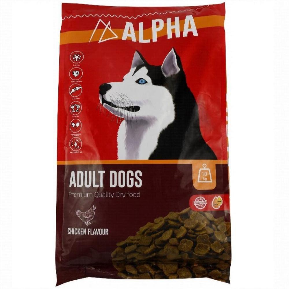 Alpha Dry Food For Adult Dogs 10kg