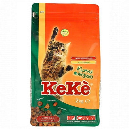 Keke Multigusteo For Cats 2KG