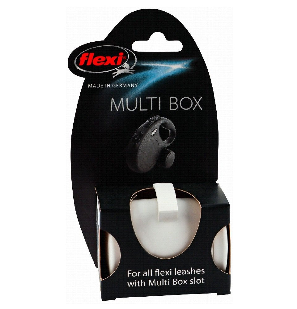 Flexi White Multi Box For Treats or Poop Bags