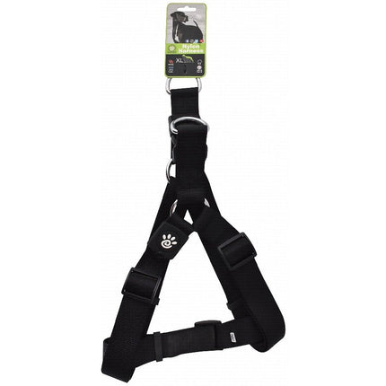 Doco XL Black Nylon Dog Harness 75 to 110 in 3.8cm