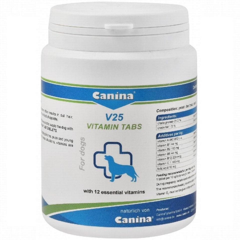 Canina V25 Vitamins And Minerals 30 tablets 100 g