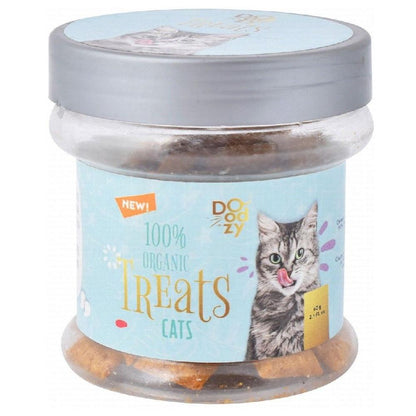 Doodzy Organic Cat Treats with Chicken 60gr