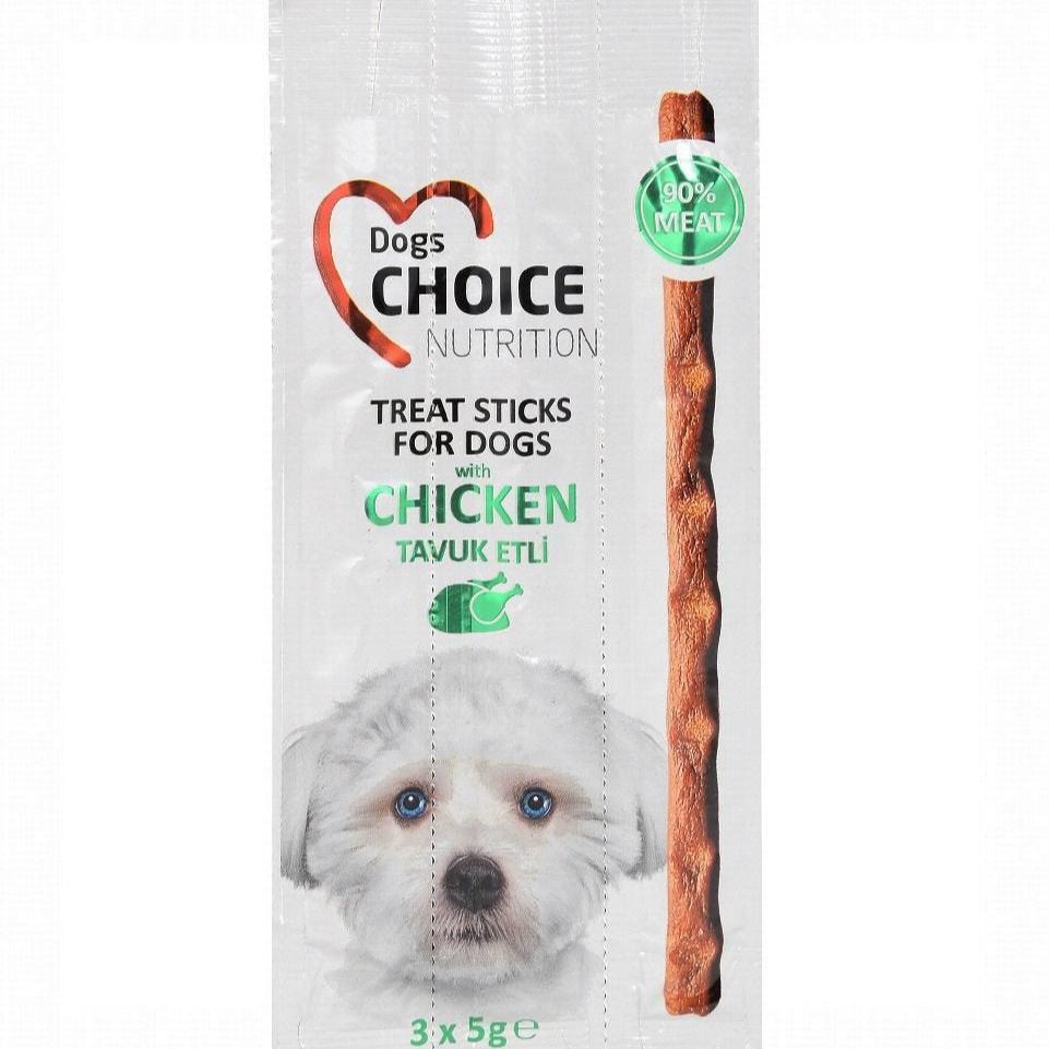 Choice Dog Treat Sticks For Dog With Chicken 3×5 gm