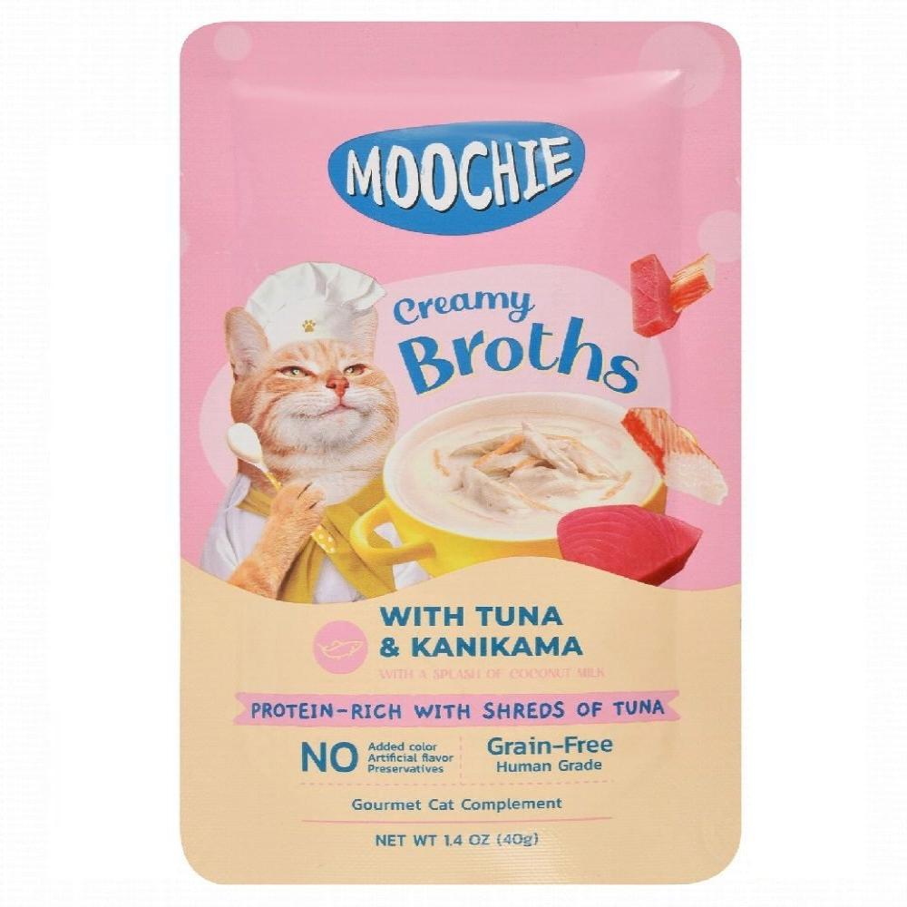 Moochie Broths Creamy Soup Tuna And Kanikama 40g