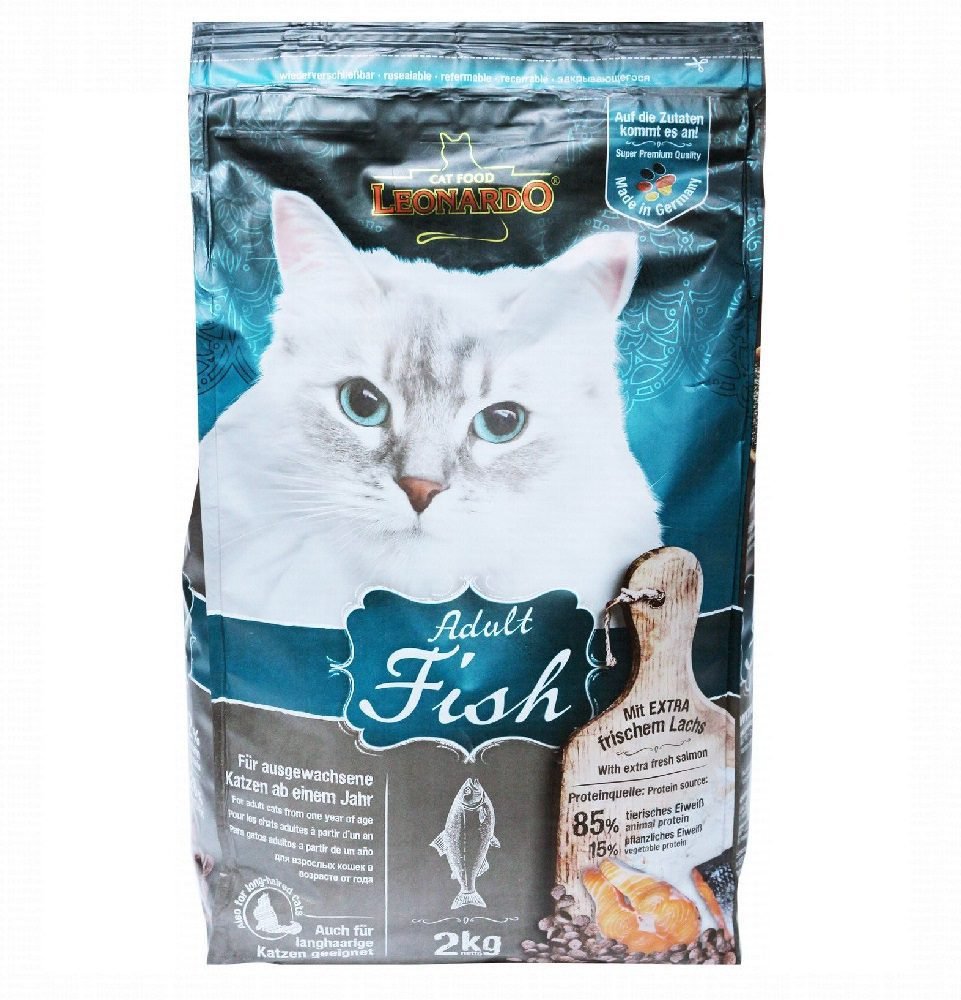 Leonardo Complete Fish For Adult Cats 2 Kg