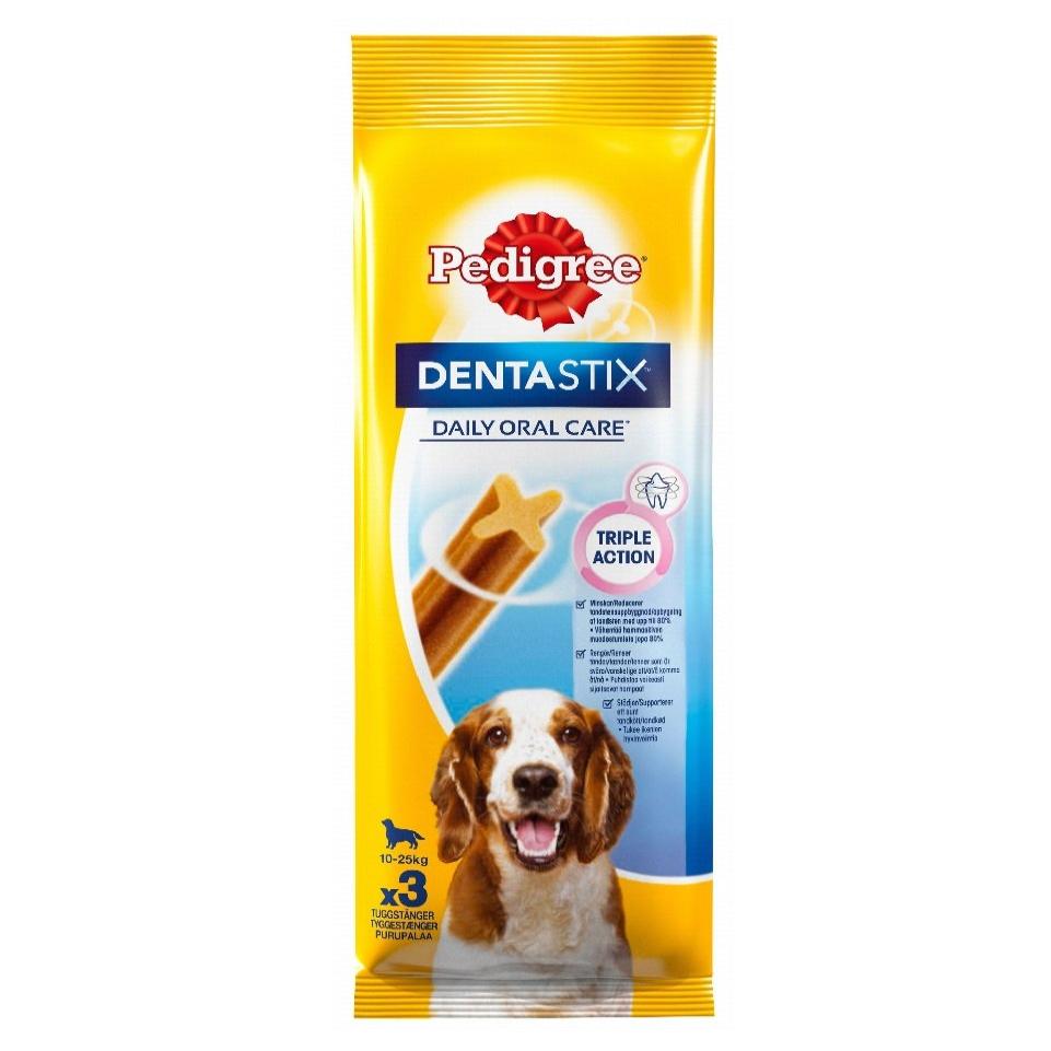 Pedigree Dentastix Oral Care Dog Treats 3 Pes 77gr