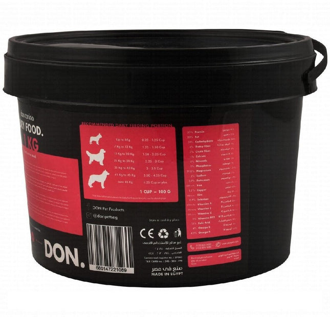 Don Canino Dry Food For Adult With Beef 1 kg