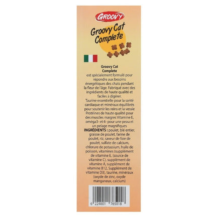 Groovy Complete Dry Food With Chicken For Adult Cats 750 gr