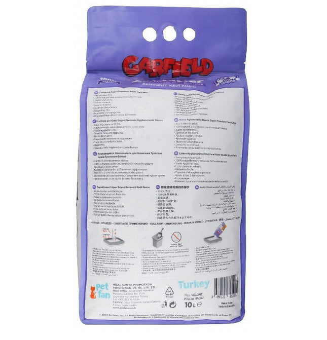 قمامة قطط غارفيلد لافندر 10 لتر