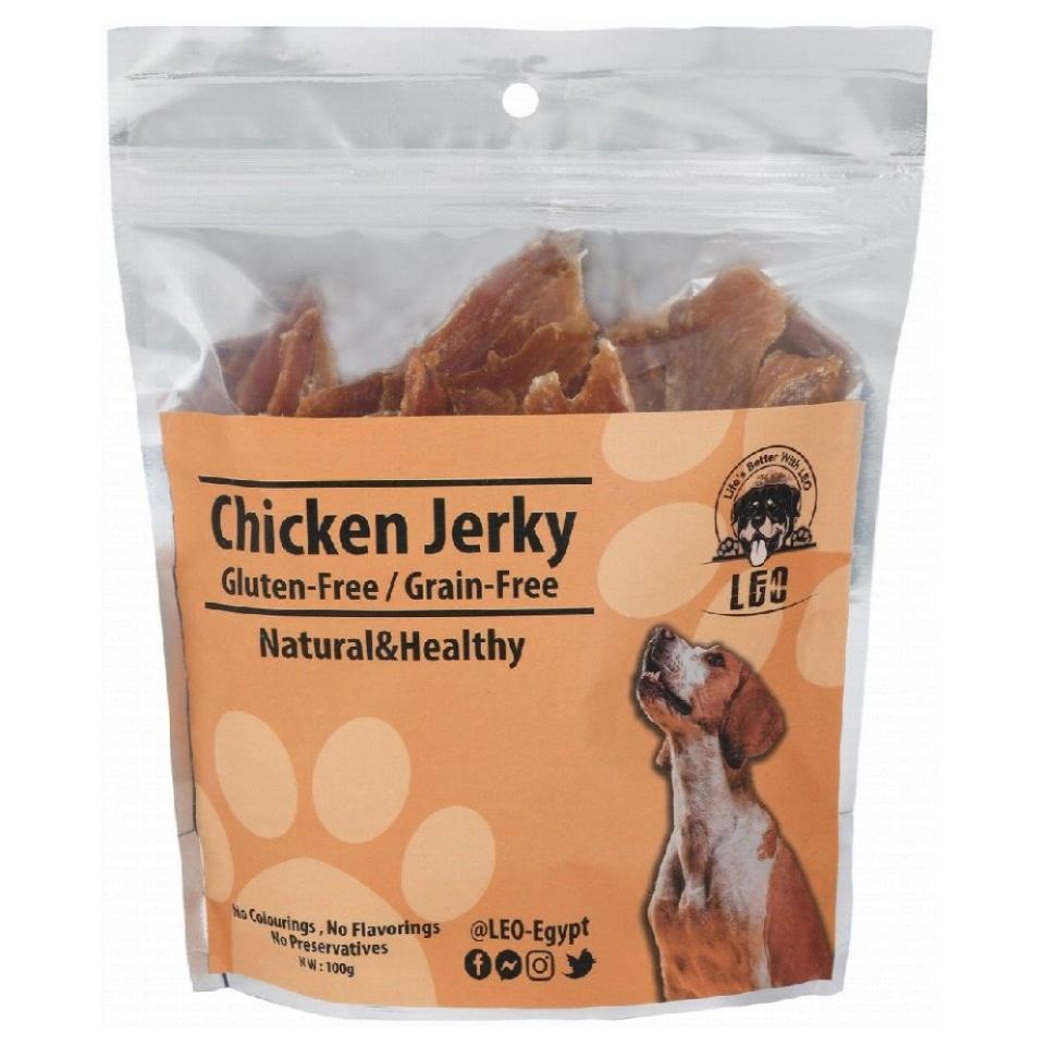 Leo Treats With Chicken Jerky 100 gr