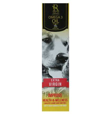 Rich Extra Virgin Omega 3 Oil Dog Supplements