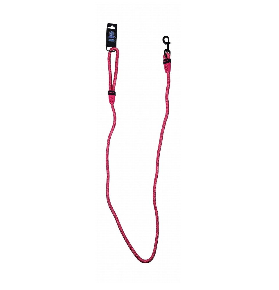 Doco pink Reflective Rope Dog Leash 180 IN 1.3 cm