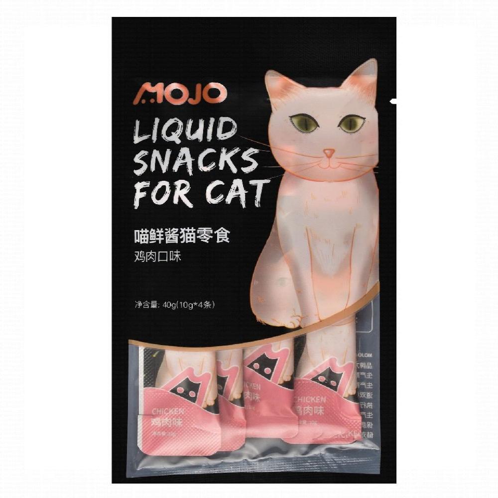 Mojo Liquid Cat Treats With Chicken 40 gr